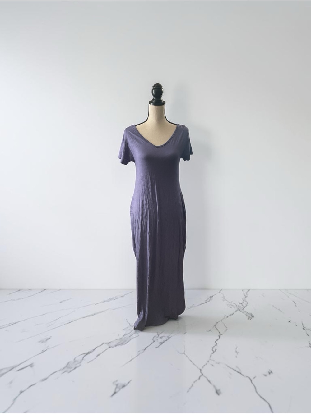 Grecerelle Woman’s  Maxi in Color Lavender Sz XS is NWT side pockets